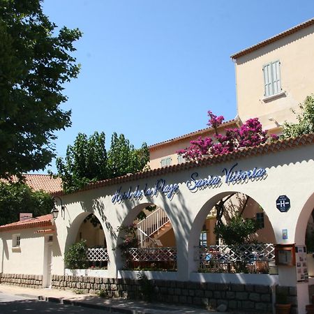 Hotel De La Plage Santa Vittoria Algajola  Eksteriør bilde