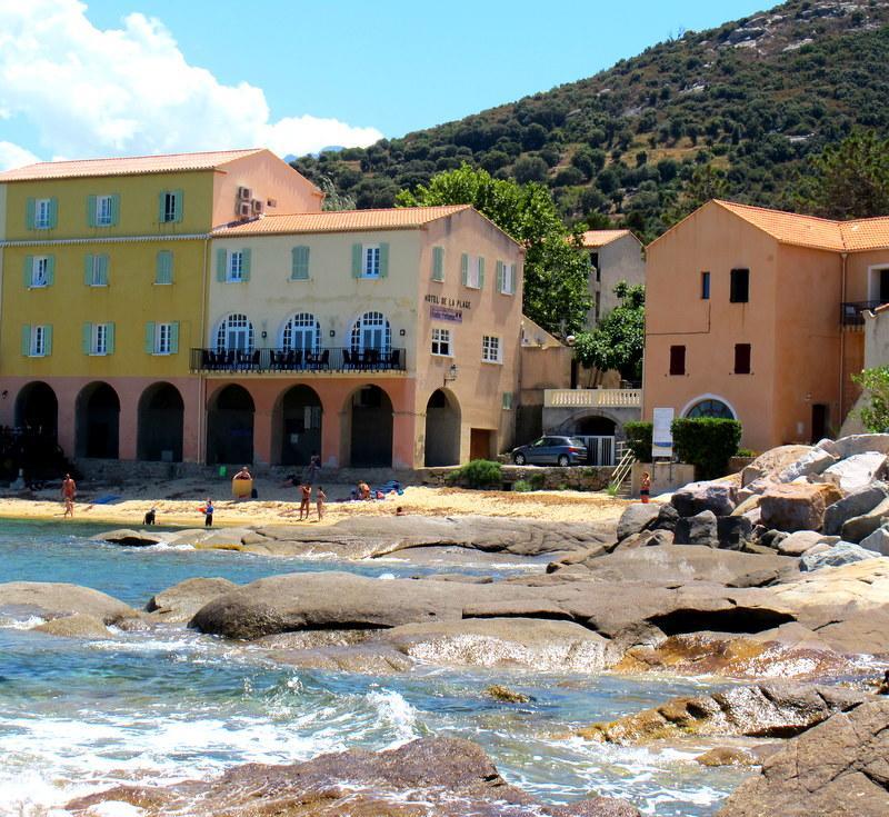 Hotel De La Plage Santa Vittoria Algajola  Eksteriør bilde