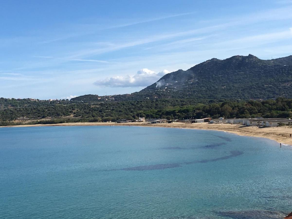 Hotel De La Plage Santa Vittoria Algajola  Eksteriør bilde